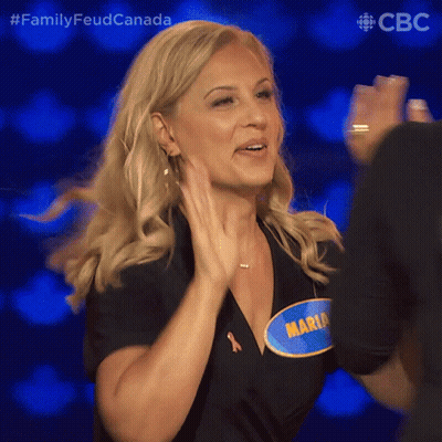 A Woman With The Name Maria On Her Shirt GIF
