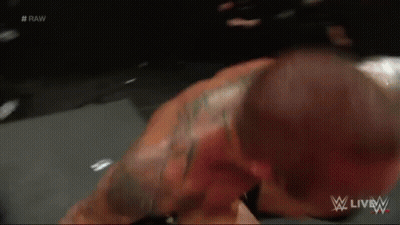 A Wrestling Match Is Being Broadcast Live On Wwe Live GIF