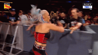 A Wrestling Match Is Being Shown On Sony Liv GIF