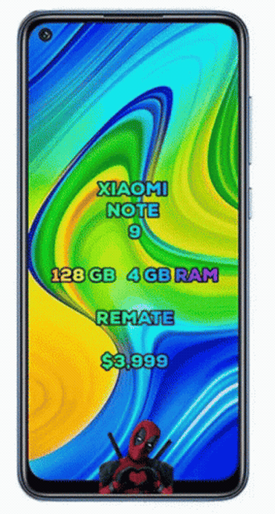 A Xiaomi Note 9 Has 128 Gb Of Ram GIF