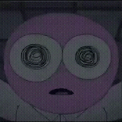 A Yellow And Pink Object Are Sitting On Top Of Each Other In A Room . GIF