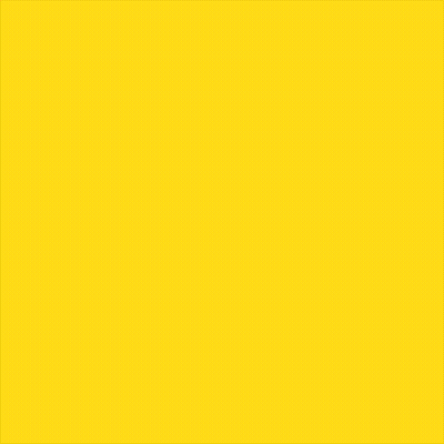 A Yellow Background With The Words May Your Day Be Sizzling In Red GIF