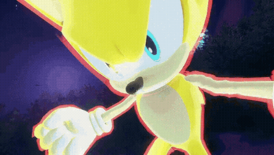 A Yellow Cartoon Character With Blue Eyes And A Red Outline GIF