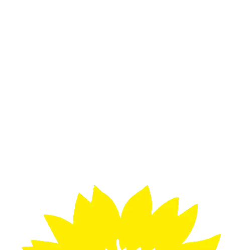 A Yellow Flower With The Words Swipe Up Underneath Sticker
