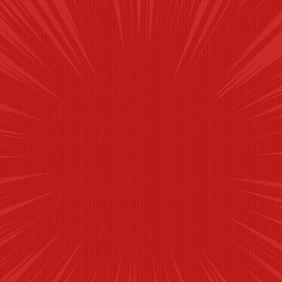 A Yellow Lightning Bolt Is Against A Red Background With The Letter P In White GIF