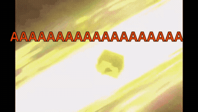 A Yellow Object Is Surrounded By The Words Aa Aa Aa Aa Aa Aa GIF