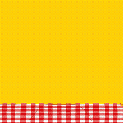 A Yellow Sign That Says National Hot Fudge On It GIF