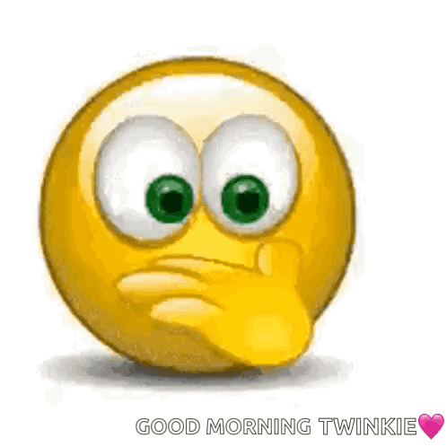 A Yellow Smiley Face Is Holding A Red Heart In Its Hand And Saying Good Morning Twinkie . GIF