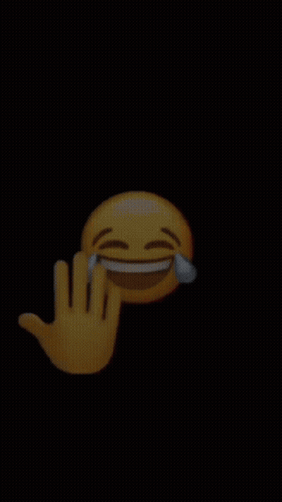A Yellow Smiley Face Wearing Glasses On A Black Background And A Yellow Smiley Face Wearing Glasses On A White Backgroun GIF
