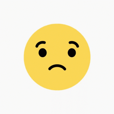 A Yellow Smiley Face With A Blue Tear Coming Out Of It GIF