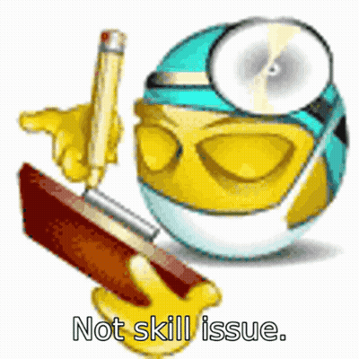 A Yellow Smiley Face With A Doctor 'S Hat And Glasses Is Holding A Pen And A Book . GIF
