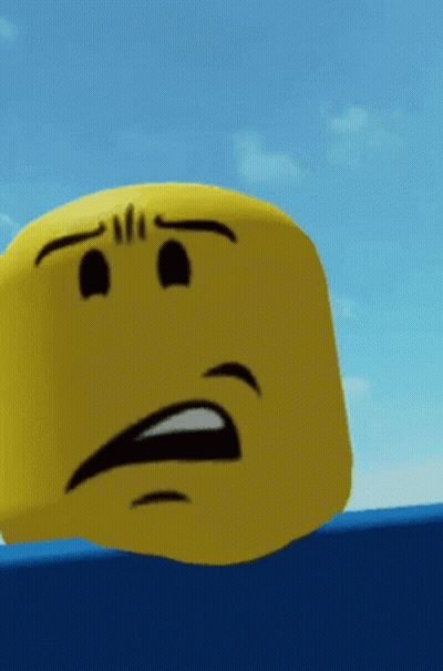 A Yellow Smiley Face With A Surprised Look On His Face GIF
