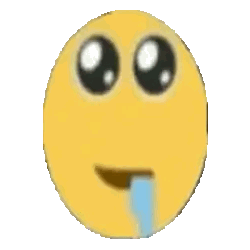 A Yellow Smiley Face With A Tear Coming Out Of It Sticker