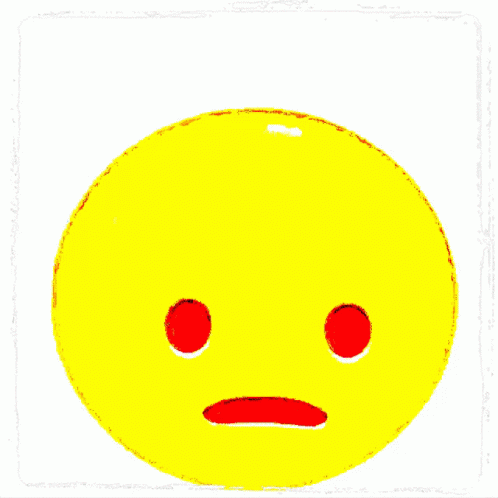 A Yellow Smiley Face With An Explosion Coming Out Of It 'S Head GIF