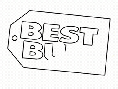 A Yellow Tag With The Words Best Butt On It GIF