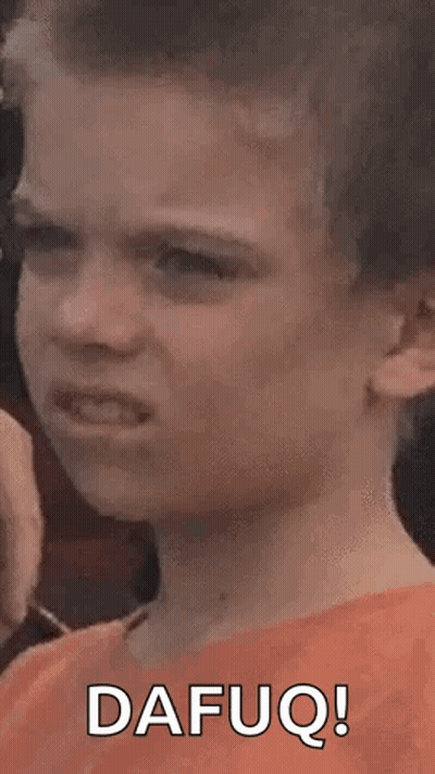 A Young Boy Is Making A Funny Face And Says Dafuq . GIF