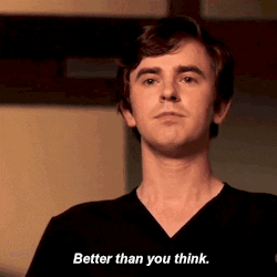 A Young Man In A Black Shirt Is Saying Better Than You Think . GIF