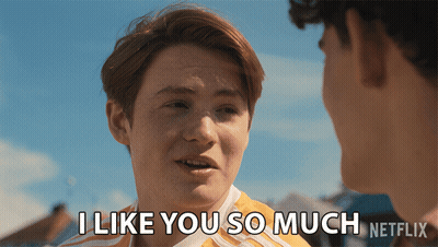 A Young Man Says I Like You So Much Netflix GIF