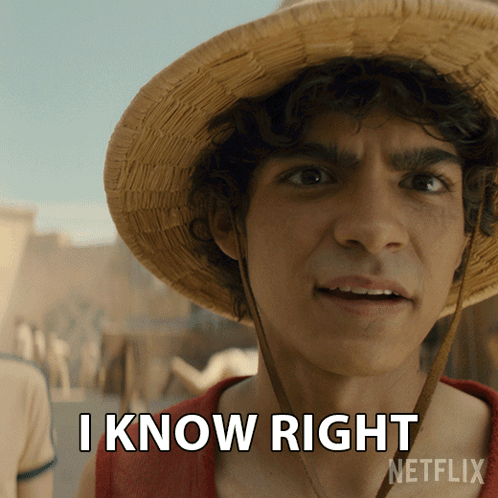 A Young Man Wearing A Straw Hat Says I Know Right GIF