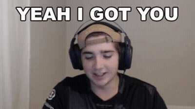 A Young Man Wearing Headphones And A Hat Says Yeah I Got You . GIF