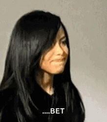 Aaliyah Bet Smile GIF