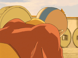 Aang Turn Around GIF