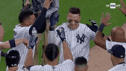 Aaron Judge Yankees Celebration
