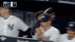 Aaron Judge Yankees High Five GIF
