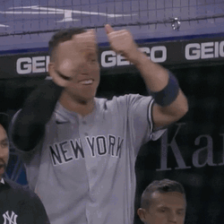 Aaron Judge Yankees Pumped Up