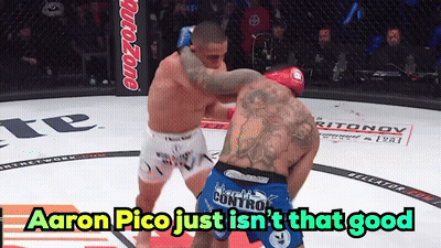 Aaron Pico Just Isn't That Good Fighter GIF