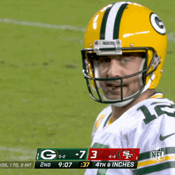 Aaron Rodgers Feels Intrigued GIF