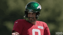 Aaron Rodgers Relax Jet Point GIF