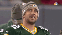 Aaron Rodgers Relax Look Up GIF
