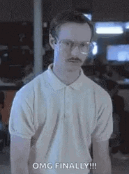 Aaron Yes Finally Meme GIF