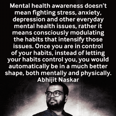 Abhijit Naskar Quote On Mental Health GIF