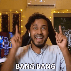 Abish Mathew Bang Bang GIF