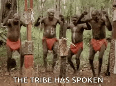 Aboriginal Men Dancing In The Woods GIF