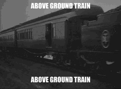 Above Ground Train GIF
