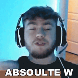 Absolute W  Daig Talking GIF