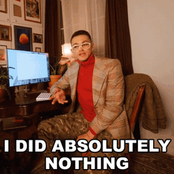 Absolutely Nothing Damon Dominique GIF
