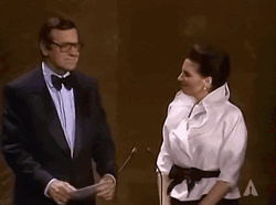  Academy Awards Cheek Kiss Liza Minnelli GIF