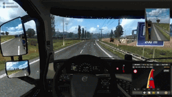 Accidental Bump In American Truck Simulator