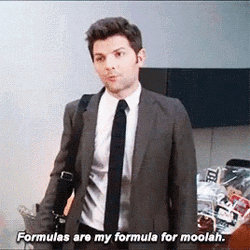 Accounting Joke Formula For Moolah GIF