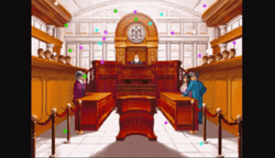 Ace Attorney Phoenix Wright Celebration In The Court GIF