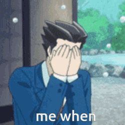 Ace Attorney Phoenix Wright Crying After The Trial GIF