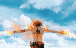 Ace Body On Fire GIF