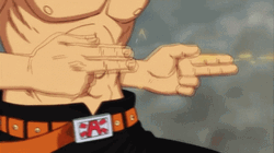 Ace Finger Attack GIF