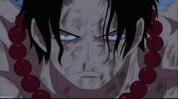 Ace One Piece Injured Fight Smirk GIF