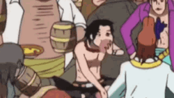 Ace One Piece Nonstop Eating GIF