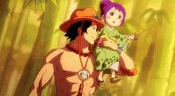 Ace One Piece Tama  Laughing GIF
